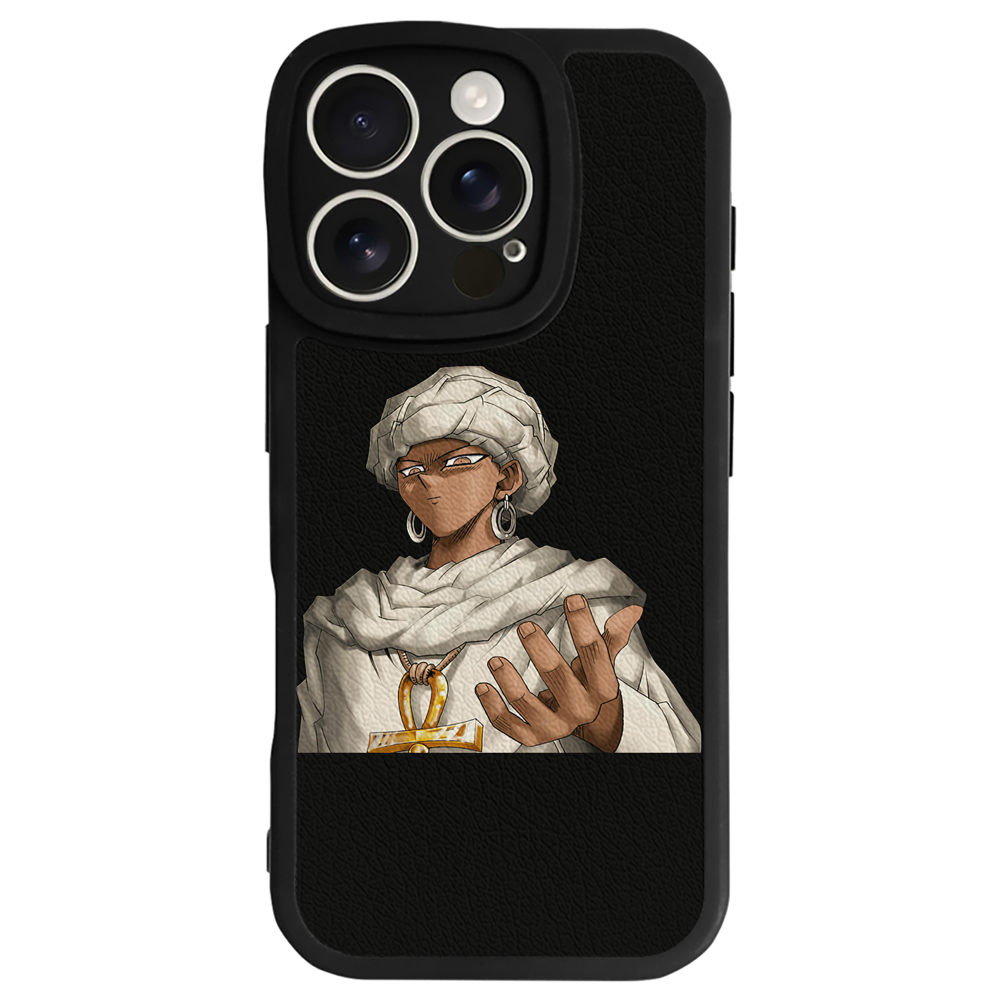 遊☆戯☆王 Yu-Gi-Oh! 【iPhone 16シリーズ対応】シリコンスマホケース（レザー調） 材質：シリコン